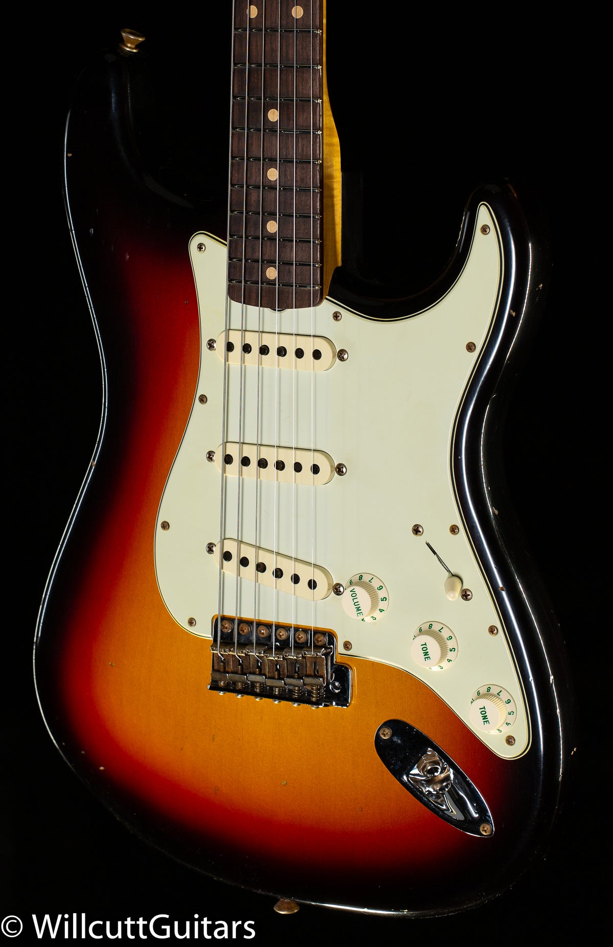 Fender Custom Shop Willcutt True &#39;62 Stratocaster Journeyman Relic 3-Tone Sunburst 60s Oval C