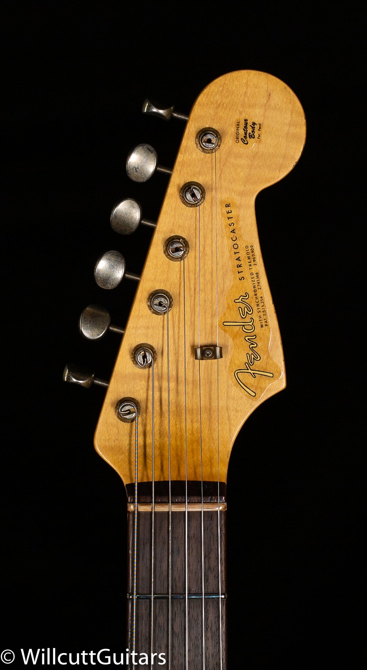 Fender Custom Shop Willcutt True &#39;62 Stratocaster Journeyman Relic 3-Tone Sunburst 60s Oval C