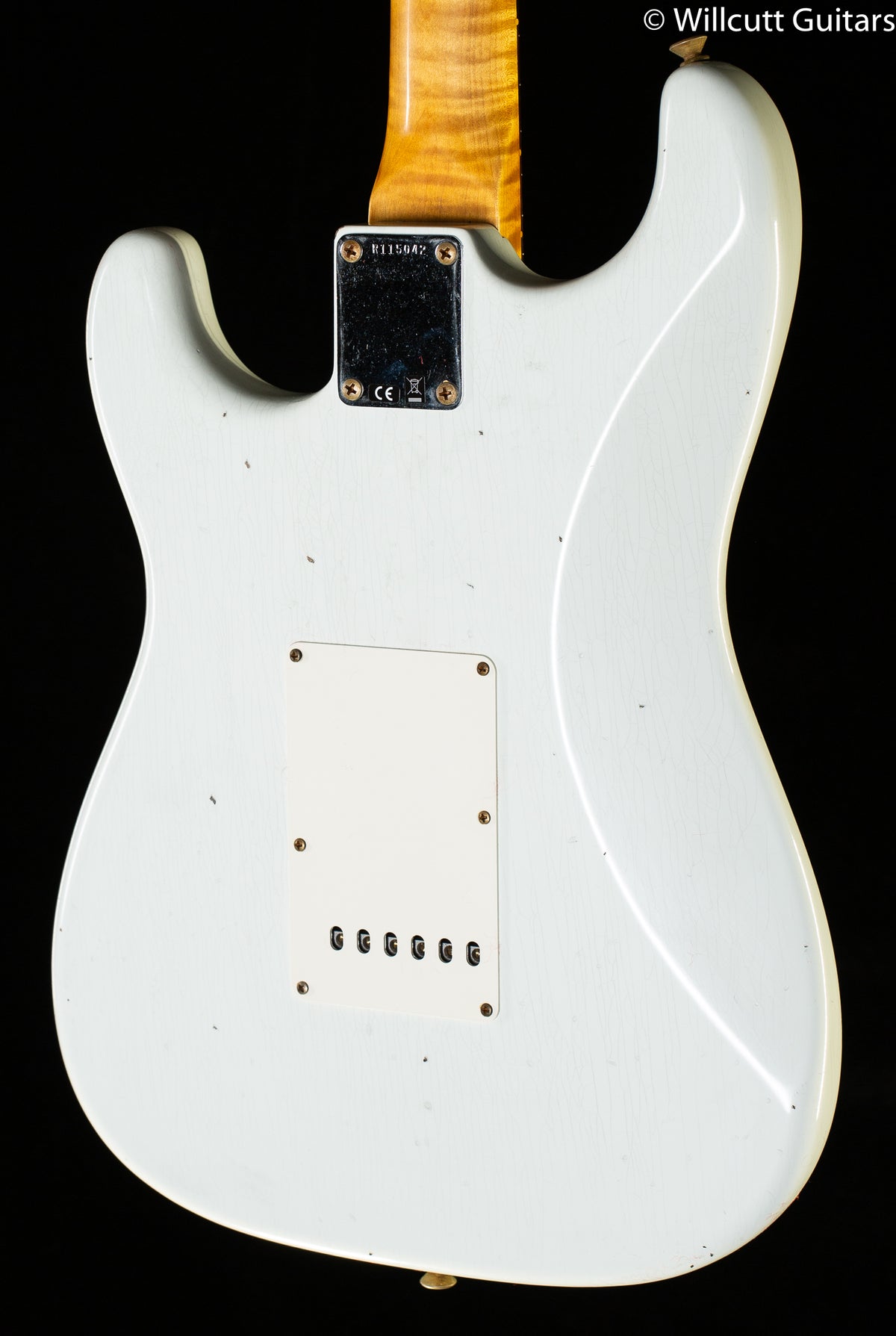 Fender Custom Shop Willcutt True &#39;62 Stratocaster Journeyman Relic Olympic White 60s Oval C