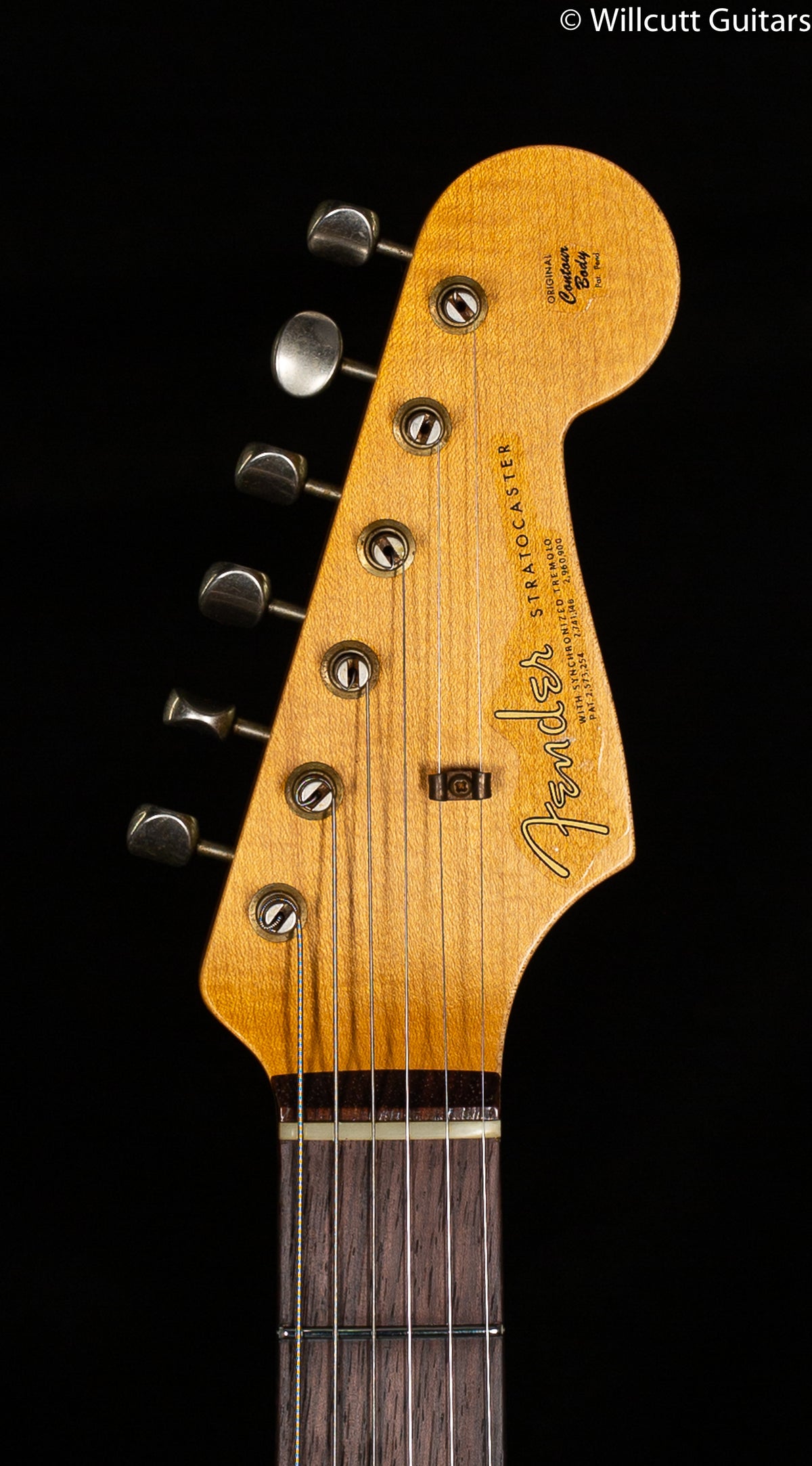 Fender Custom Shop Willcutt True &#39;62 Stratocaster Journeyman Relic Lake Placid Blue 59 C (327)