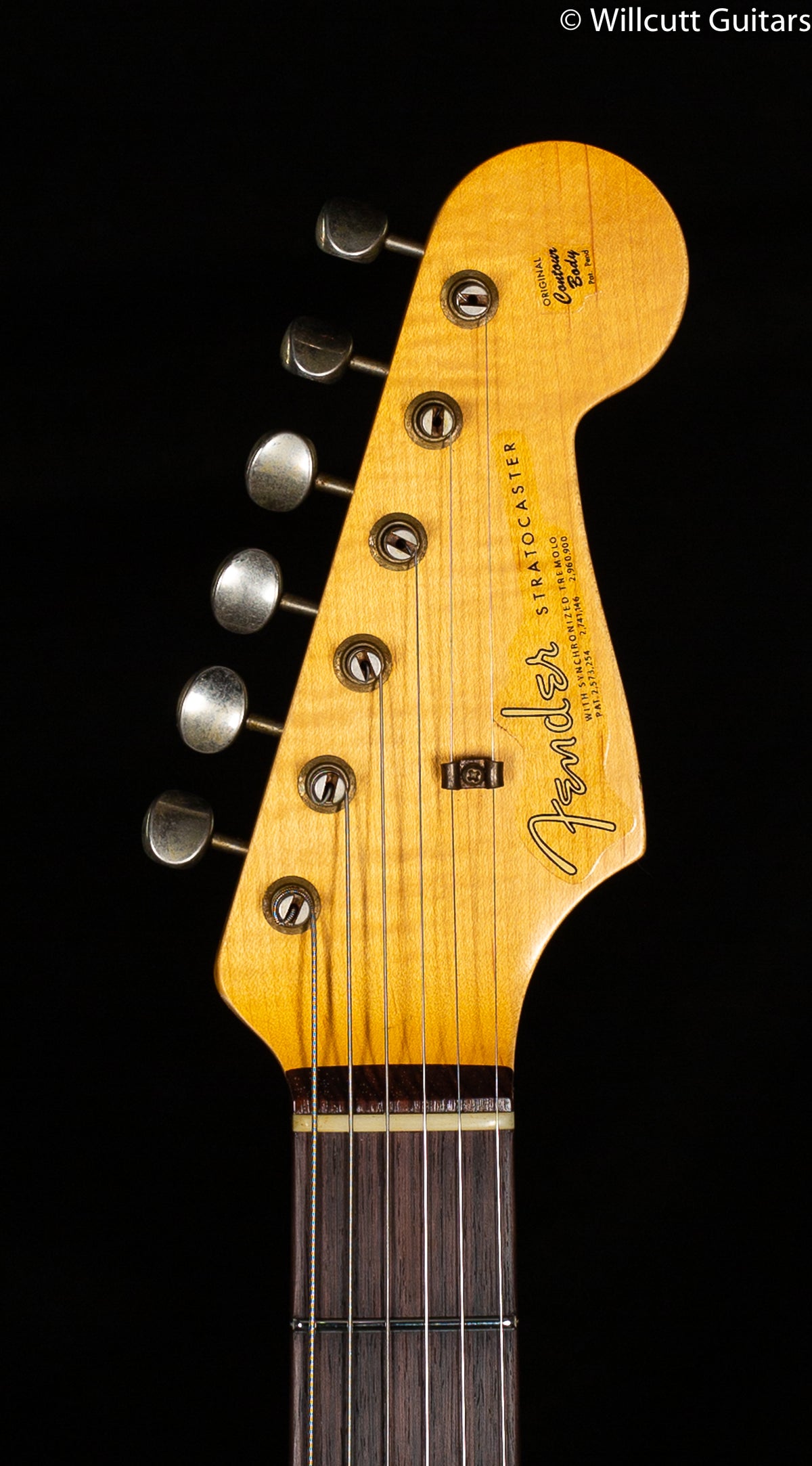 Fender Custom Shop Willcutt True &#39;62 Stratocaster Black &#39;60 C