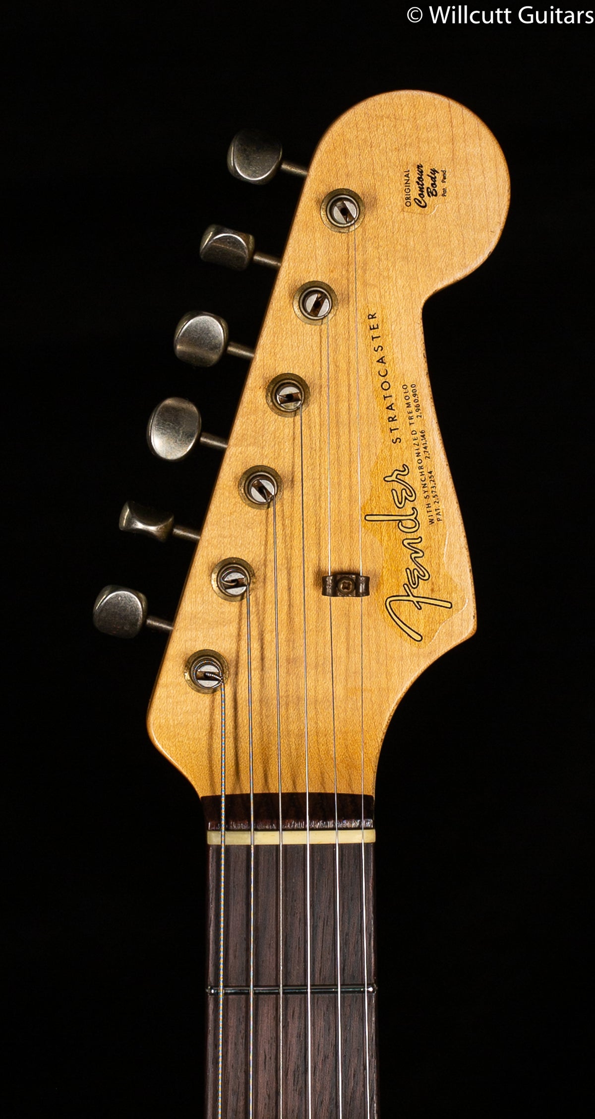 Fender Custom Shop Willcutt True &#39;62 Stratocaster Black &#39;59 C