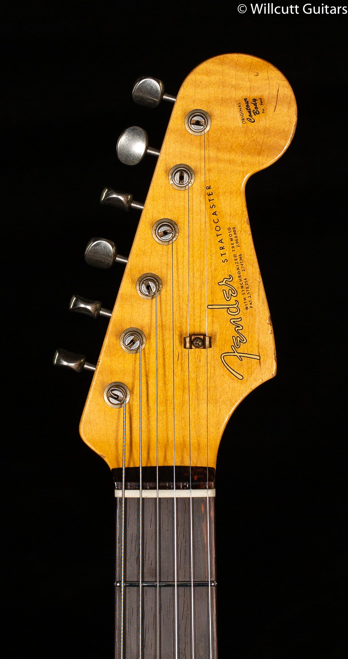 Fender Custom Shop WILLCUTT TRUE '62 STRAT Journeyman Relic 59 C 3-Color Sunburst Masterbuilt Kyle McMillin