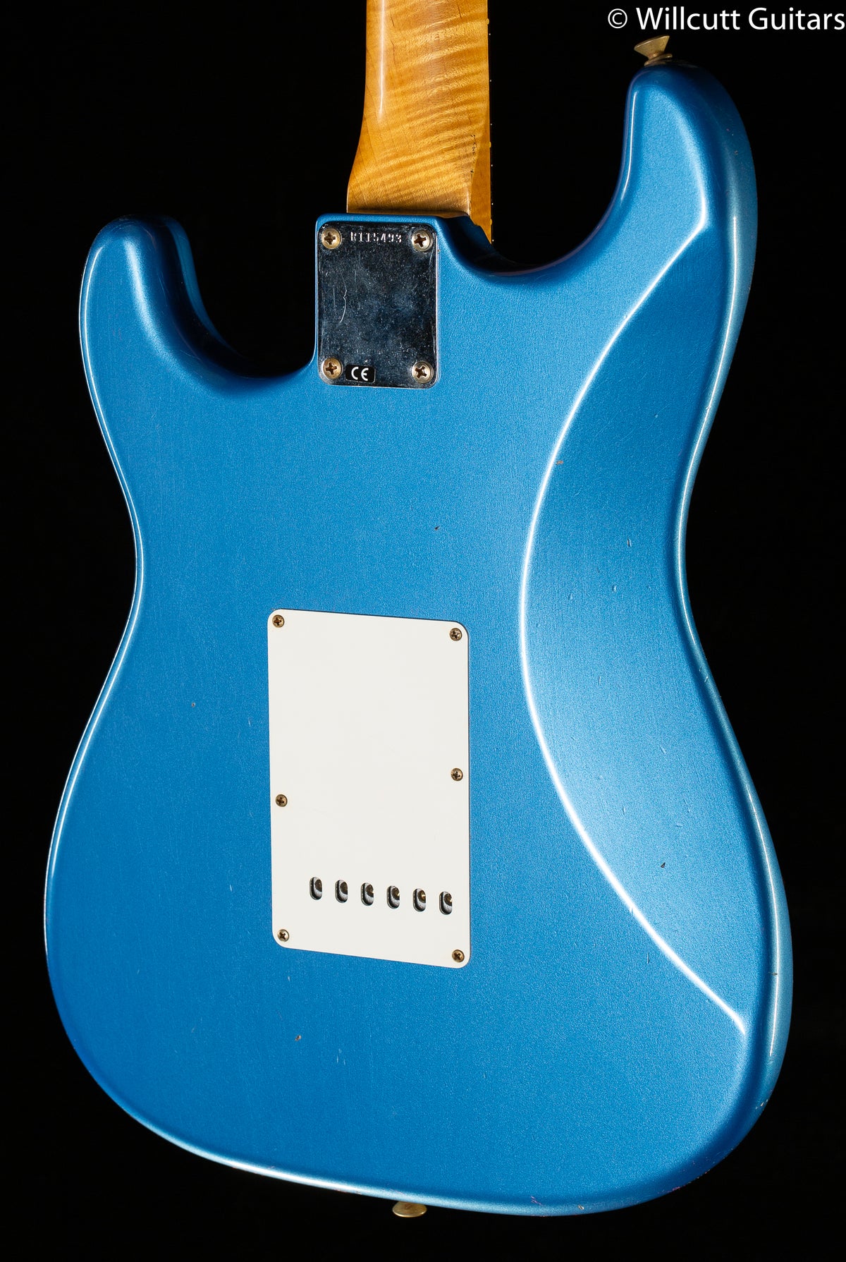 Fender Custom Shop Willcutt True &#39;62 Stratocaster Journeyman Relic Lake Placid Blue 60s Oval C