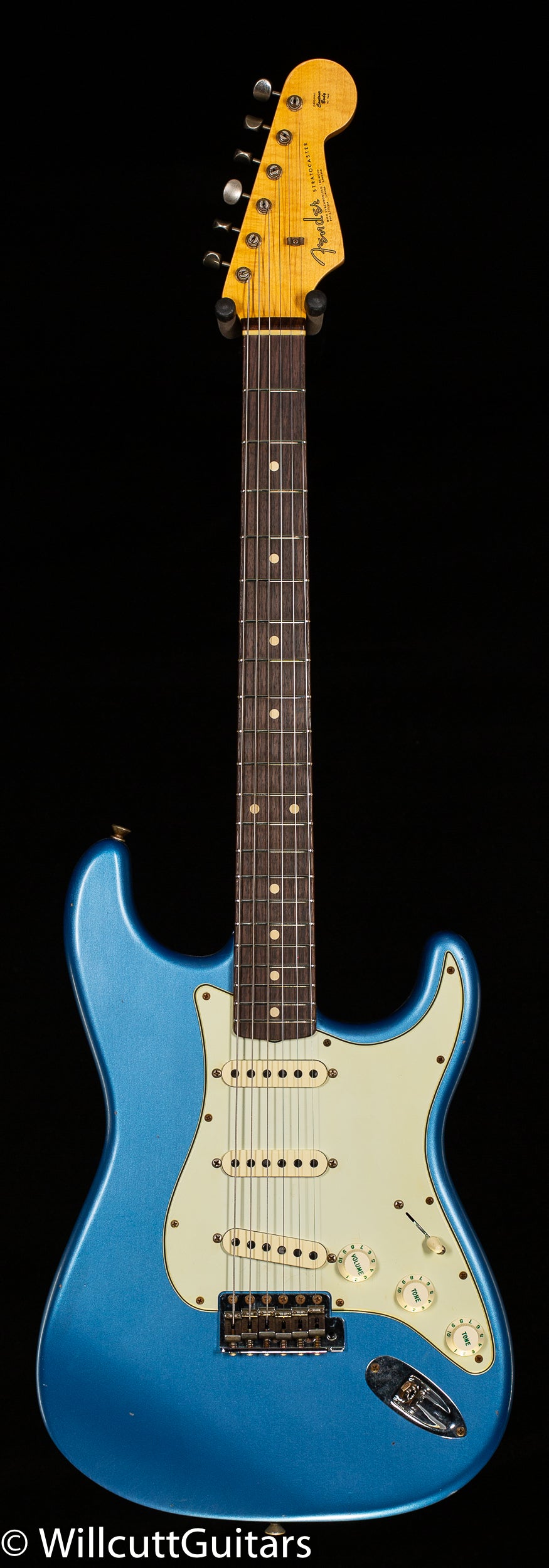 Fender Custom Shop Willcutt True &#39;62 Stratocaster Journeyman Relic Lake Placid Blue 57 V