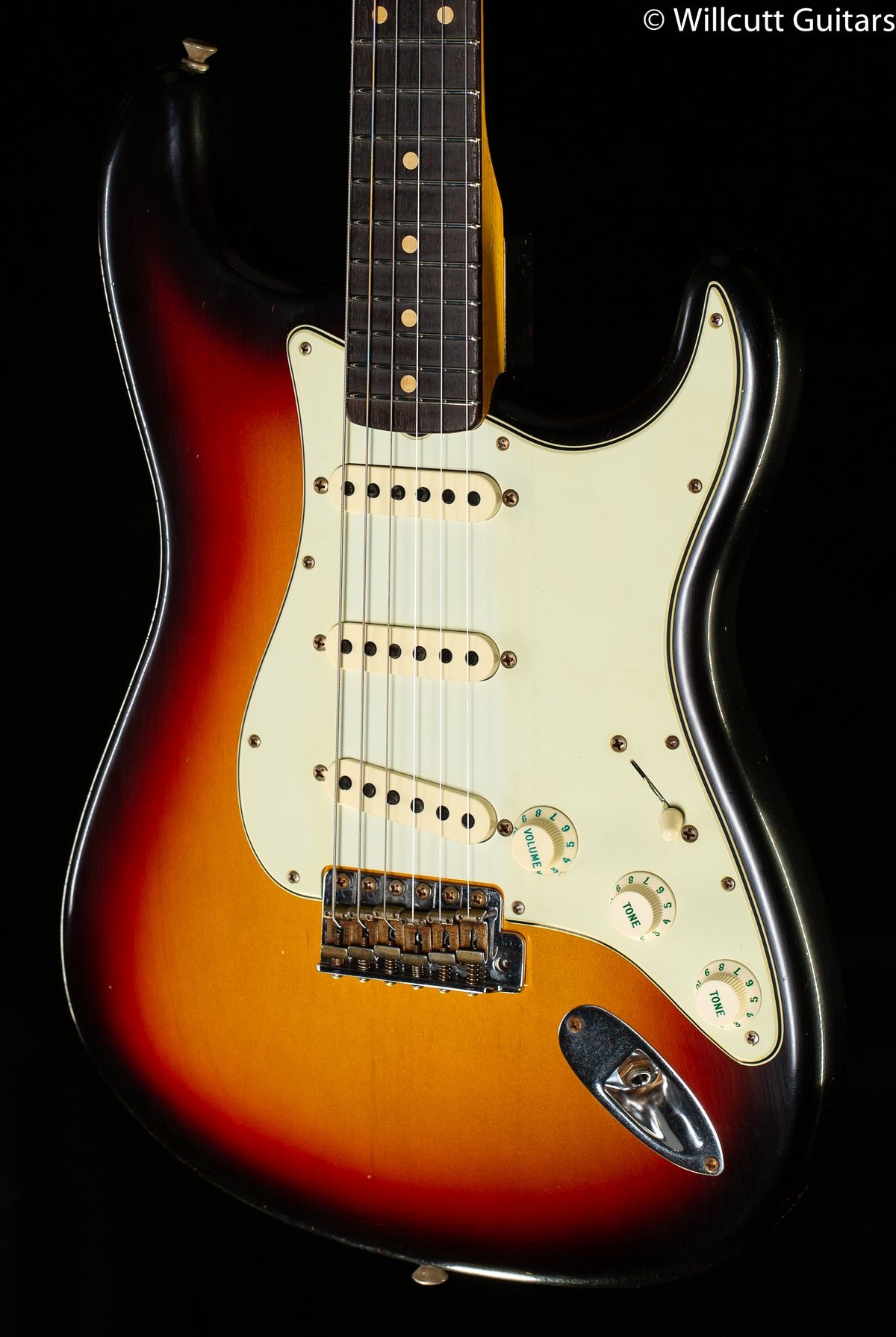Fender Custom Shop Willcutt True '62 Stratocaster Journeyman Relic 3-Color Sunburst 60 C