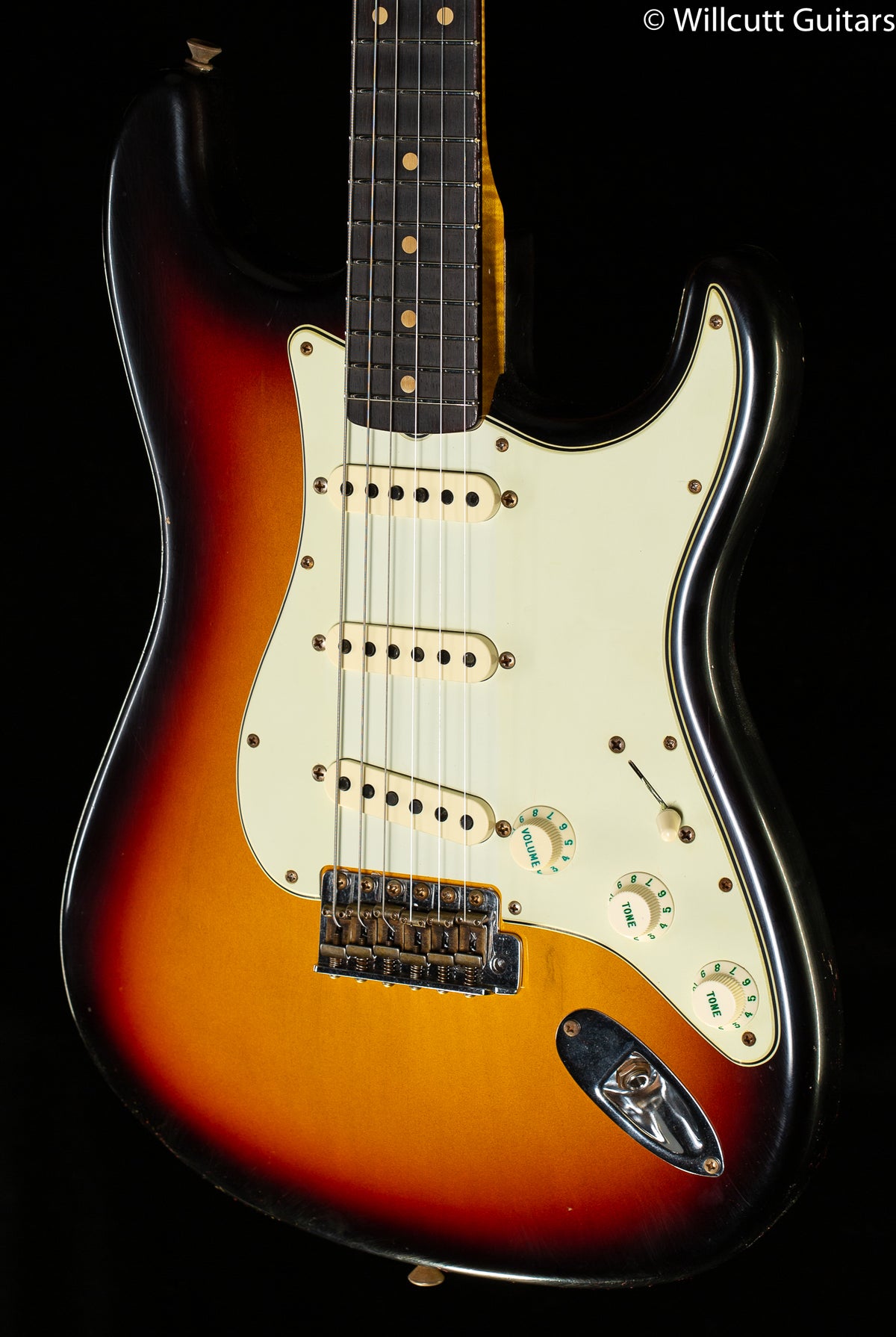 Fender Custom Shop Willcutt True '62 Stratocaster Journeyman Relic 3-Color Sunburst 59 C (726)