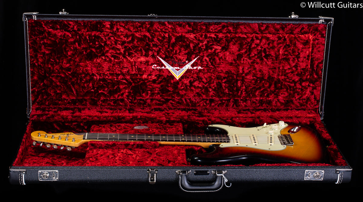 Fender Custom Shop Willcutt True '62 Stratocaster Journeyman Relic 3-Color Sunburst 59 C (726)