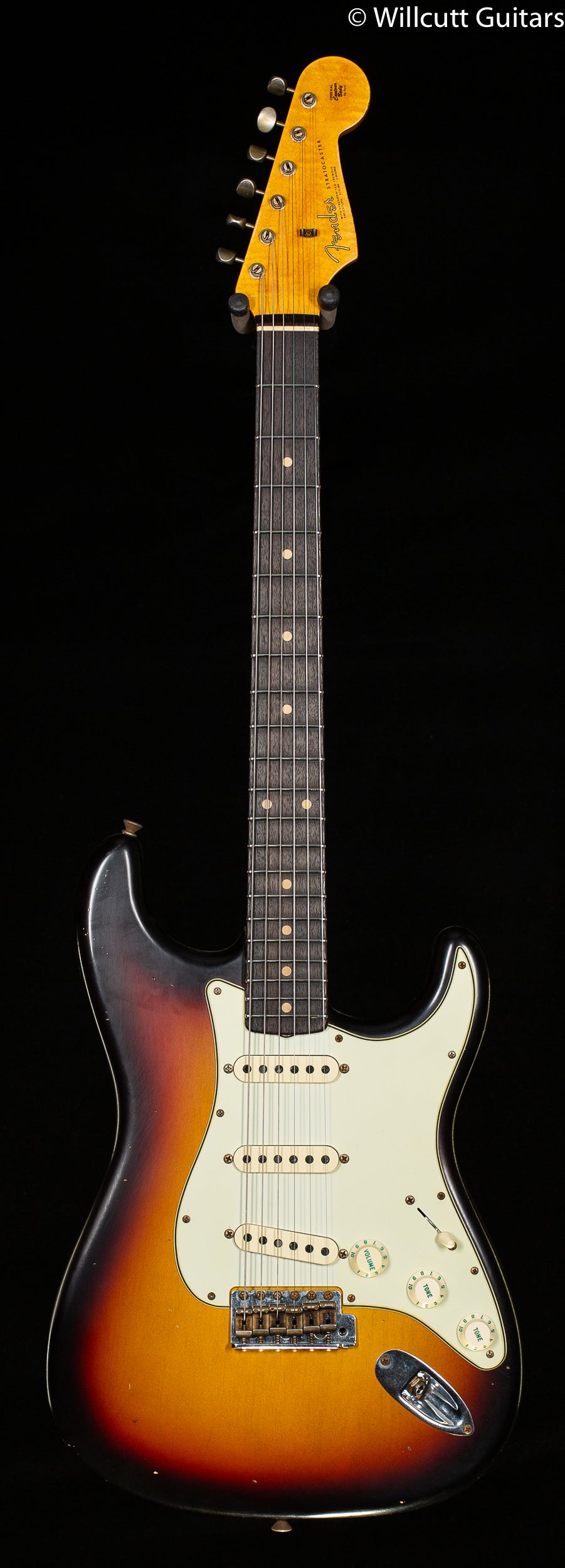 Fender Custom Shop Willcutt True '62 Stratocaster Journeyman Relic 3-Color Sunburst 60 C