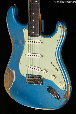 Fender Custom Shop Masterbuilt Ron Thorn 1962 Stratocaster Heavy Relic Lake Placid Blue (794)