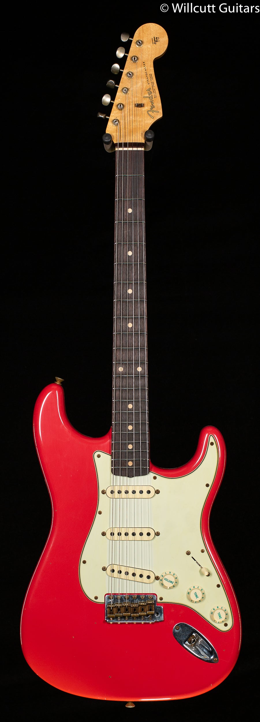 Fender Custom Shop Willcutt True &#39;62 Stratocaster Journeyman Relic Fiesta Red &#39;57 V