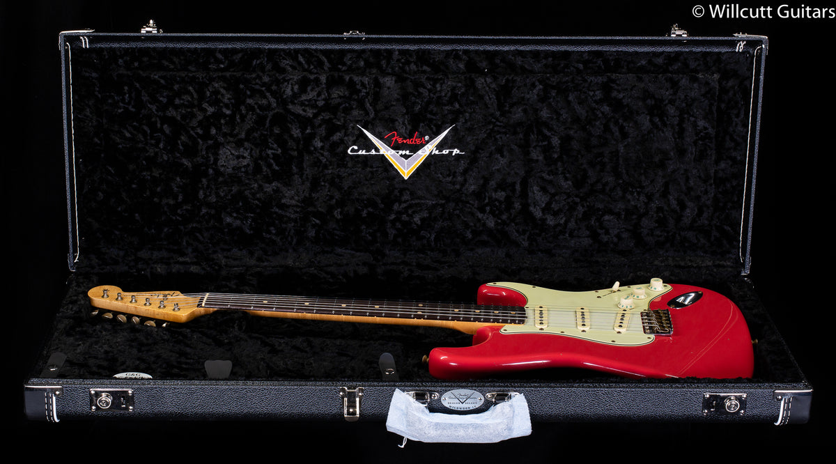 Fender Custom Shop Willcutt True &#39;62 Stratocaster Journeyman Relic Fiesta Red &#39;57 V