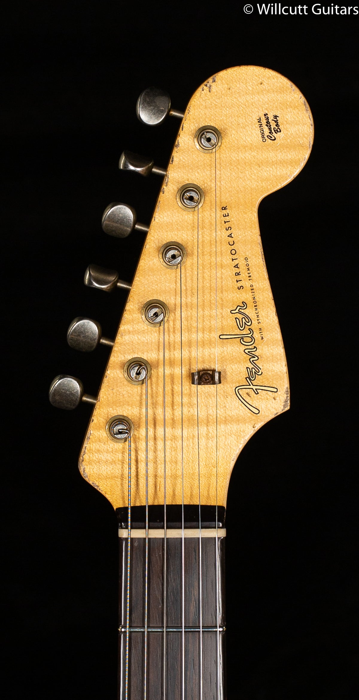 Fender Custom Shop TRUE '62 STRAT JRN MBDG '59 C BLK BRAZ