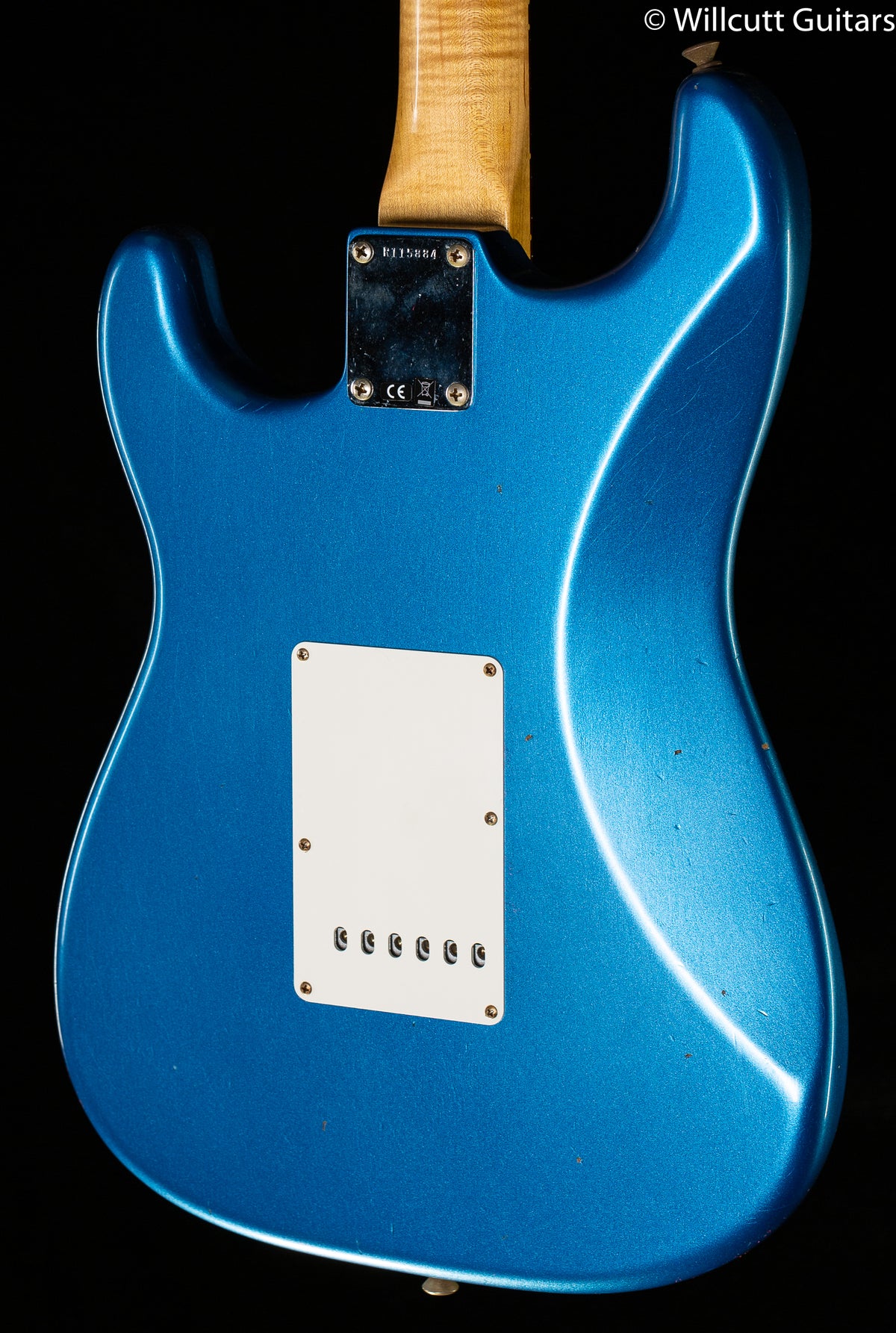 Fender Custom Shop Willcutt True &#39;62 Stratocaster Journeyman Relic Lake Placid Blue Large C