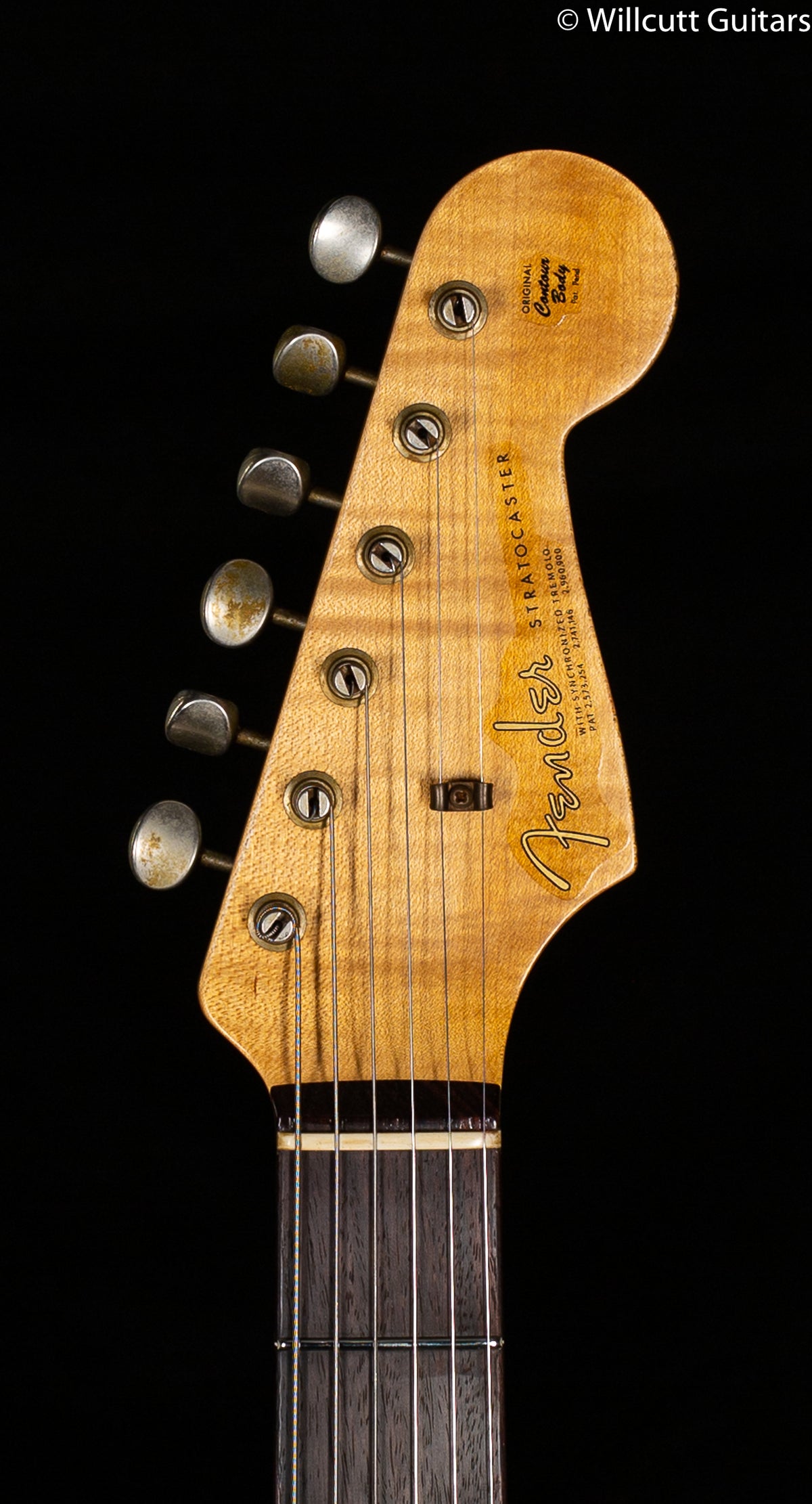 Fender Custom Shop Willcutt True &#39;62 Stratocaster Journeyman Relic Lake Placid Blue Large C