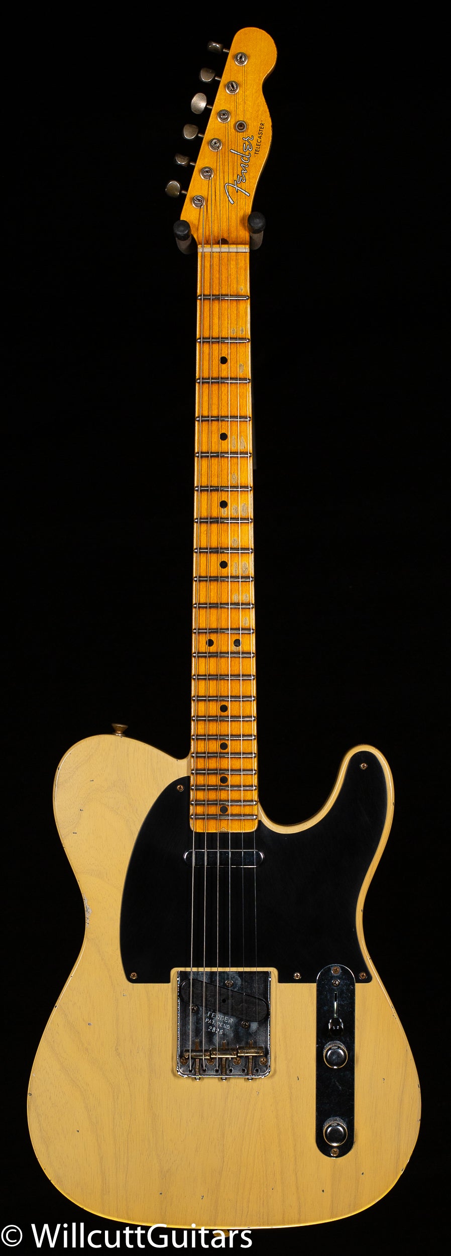 Fender Custom Shop 4/54 Blackguard Tele Blonde Willcutt Limited 57 Soft "V"