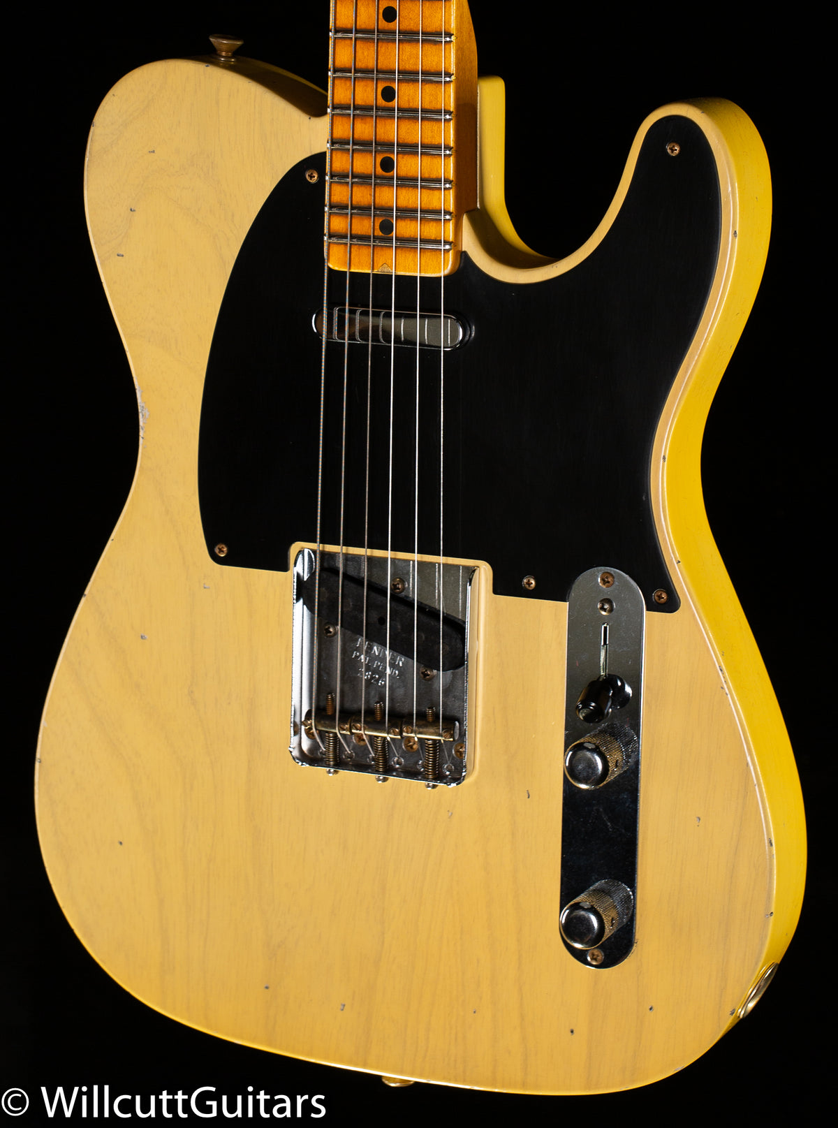Fender Custom Shop 4/54 Blackguard Tele Blonde Willcutt Limited 57 Soft "V"