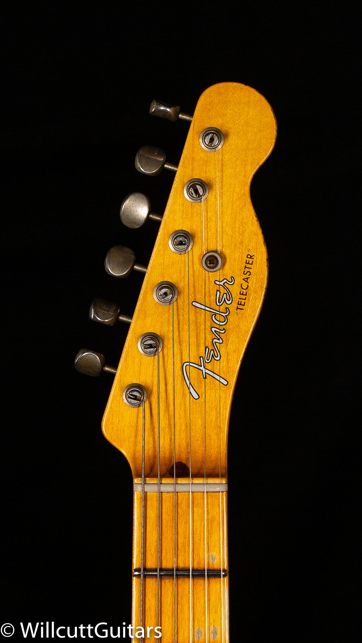 Fender Custom Shop 4/54 Blackguard Tele Blonde Willcutt Limited 57 Soft "V"