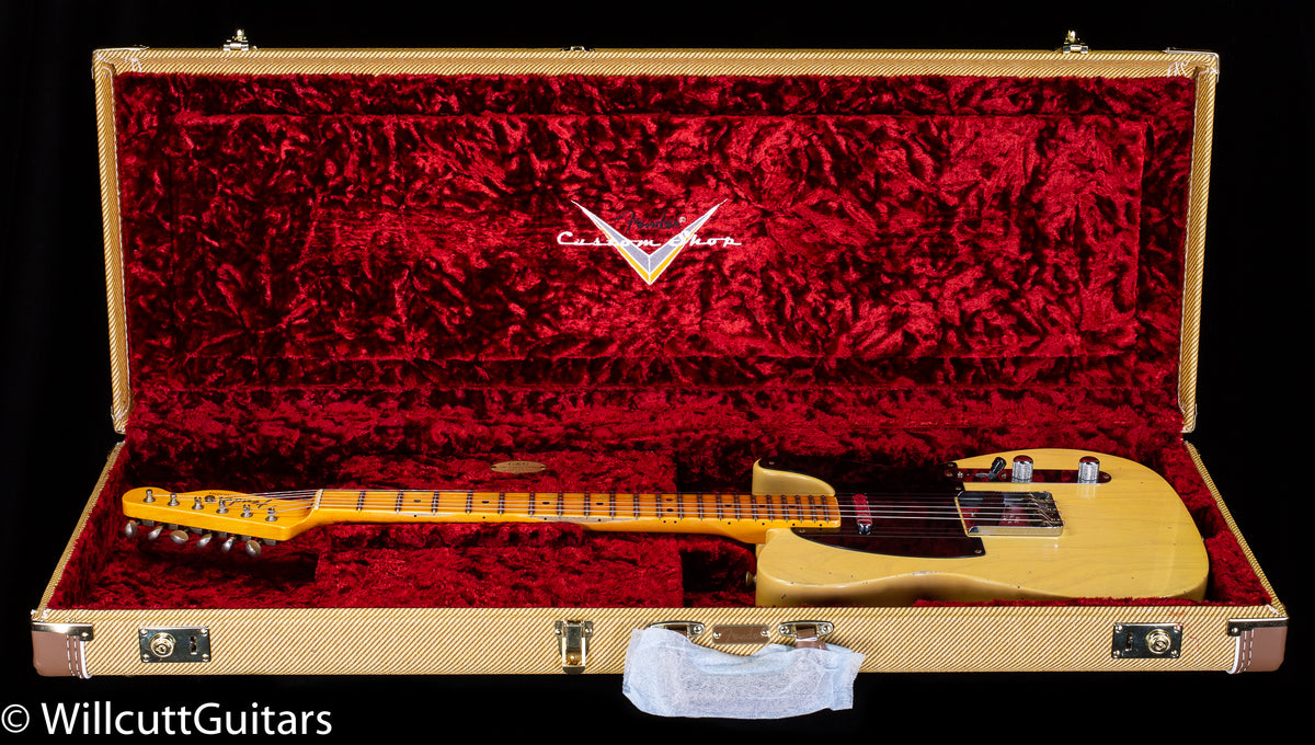 Fender Custom Shop 4/54 Blackguard Tele Blonde Willcutt Limited 57 Soft "V"