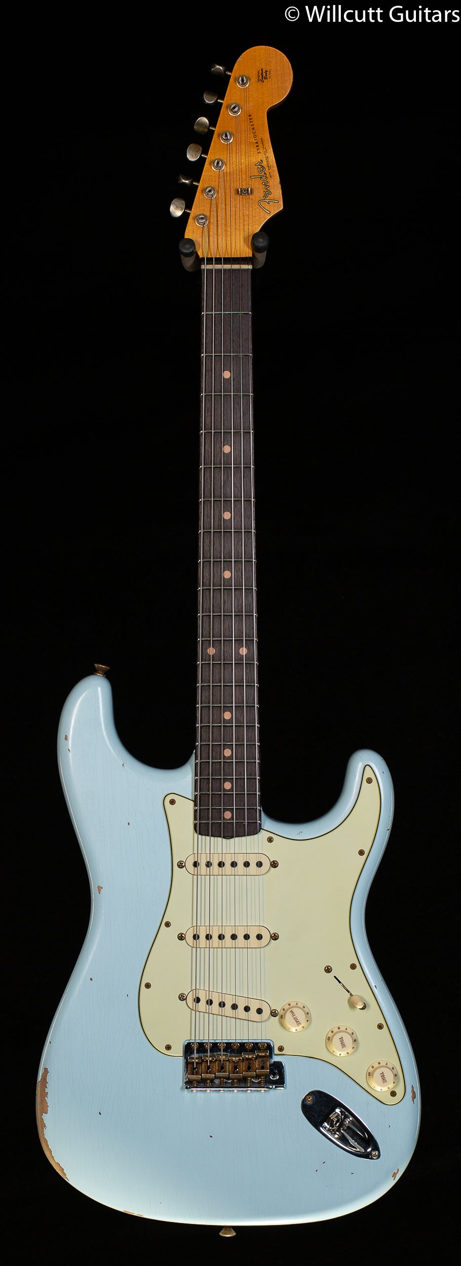 Fender Custom Shop &quot;The 63&quot; 1963 Stratocaster Relic Sonic Blue 60C
