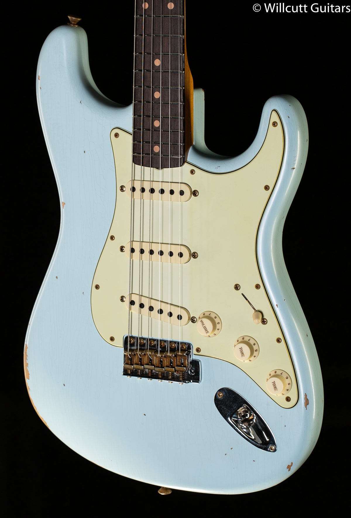 Fender Custom Shop &quot;The 63&quot; 1963 Stratocaster Relic Sonic Blue 60C