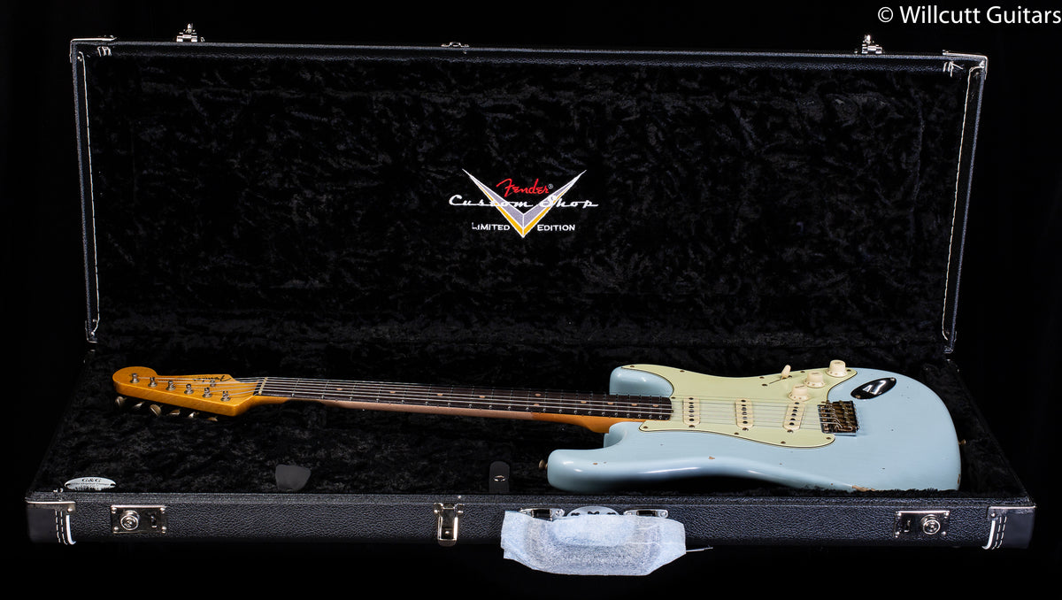 Fender Custom Shop &quot;The 63&quot; 1963 Stratocaster Relic Sonic Blue 60C