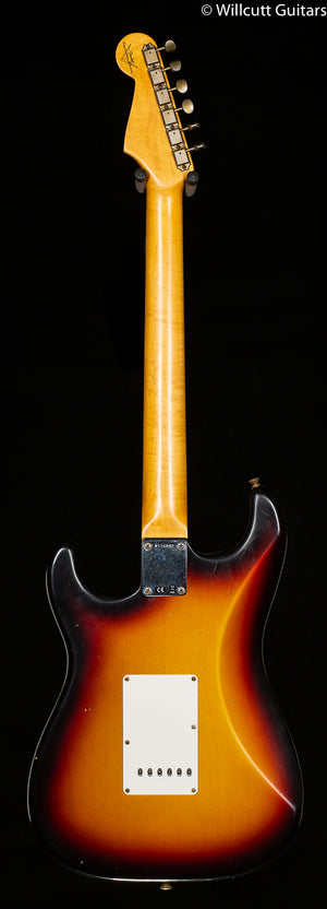 Fender Custom Shop Willcutt True '62 Stratocaster Journeyman Relic 3-Color Sunburst 60 C