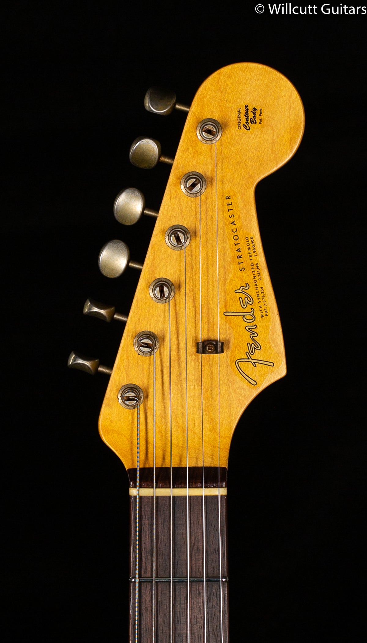 Fender Custom Shop Willcutt True '62 Stratocaster Journeyman Relic 3-Color Sunburst 60 C