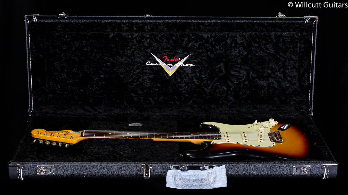 Fender Custom Shop Willcutt True '62 Stratocaster Journeyman Relic 3-Color Sunburst 60 C