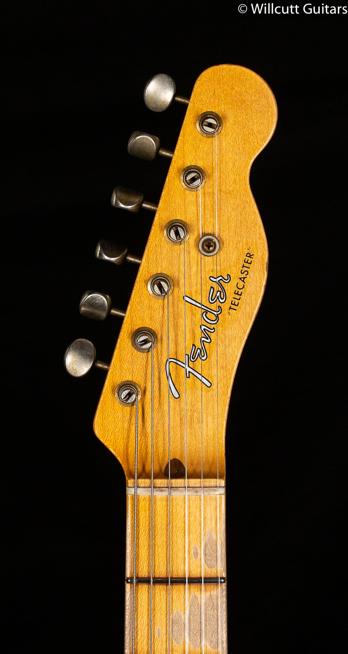 Fender Custom Shop 4/54 Blackguard Tele Blonde Willcutt Limited Original Neck Carve