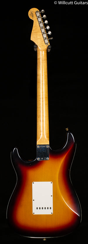 Fender Custom Shop Willcutt True '62 Stratocaster Journeyman Relic 3-Tone Sunburst Large C