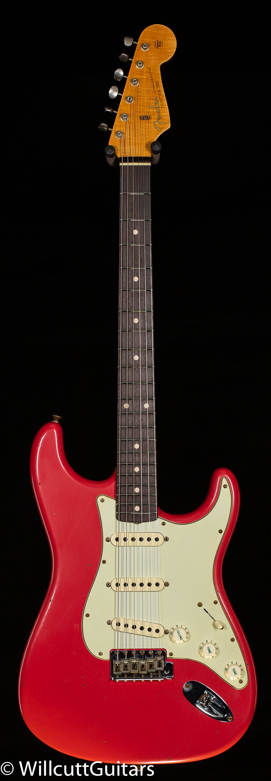 Fender Custom Shop Willcutt True &#39;62 Stratocaster Journeyman Relic Fiesta Red &#39;59 C