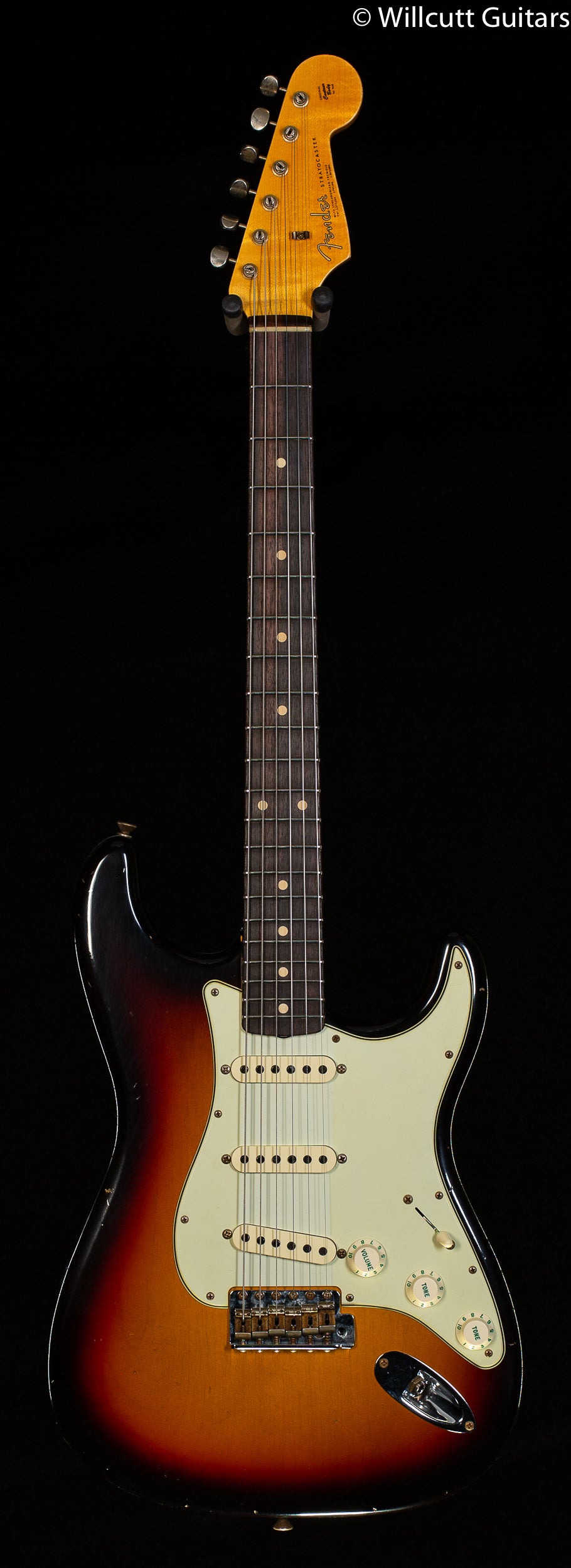 Fender Custom Shop Willcutt True &#39;62 Stratocaster Journeyman Relic 3-Tone Sunburst 60s Oval C