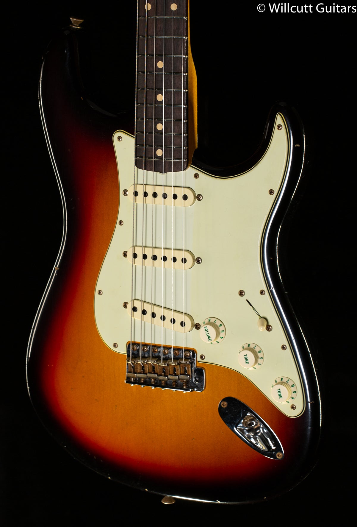 Fender Custom Shop Willcutt True &#39;62 Stratocaster Journeyman Relic 3-Tone Sunburst 60s Oval C