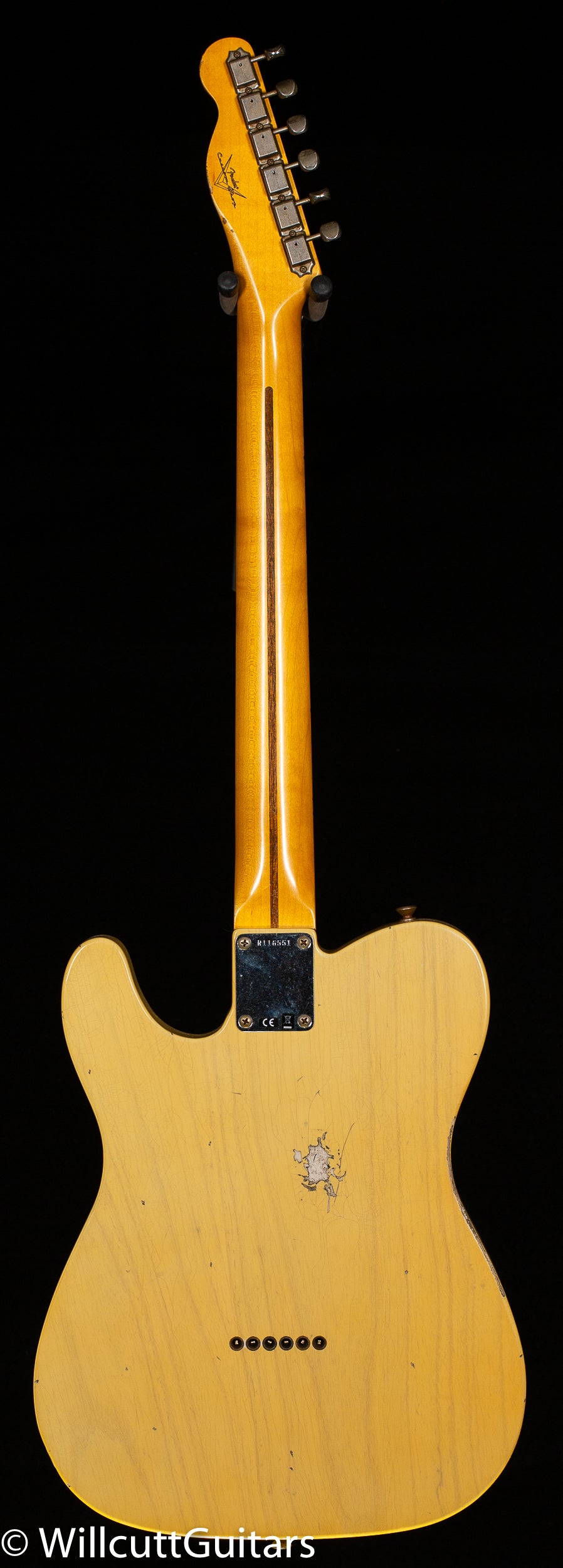 Fender Custom Shop 4/54 Blackguard Tele Blonde Willcutt Limited 57 Soft "V"