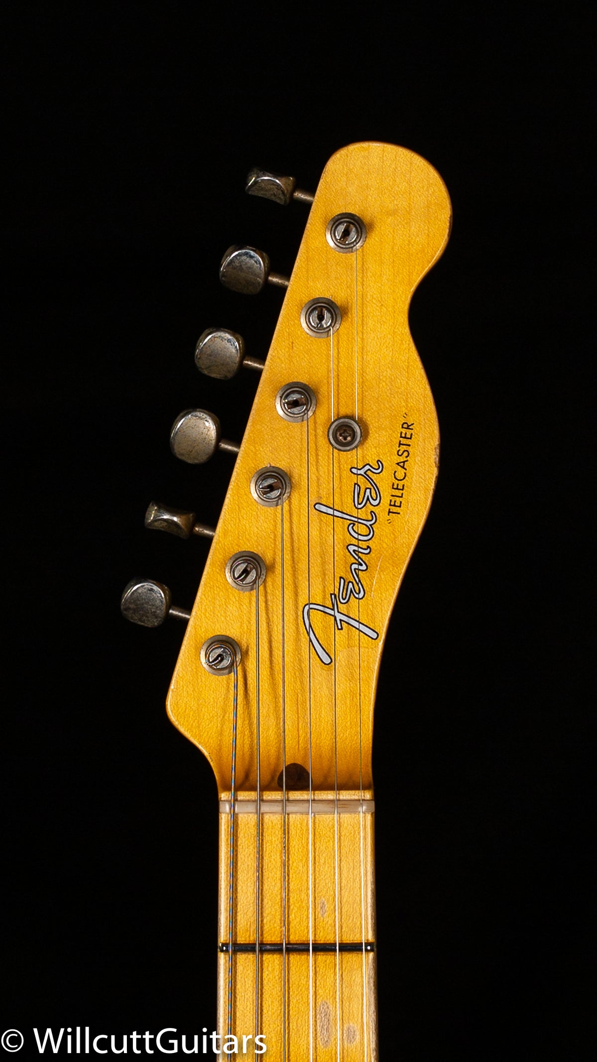 Fender Custom Shop 4/54 Blackguard Tele Blonde Willcutt Limited 57 Soft "V"