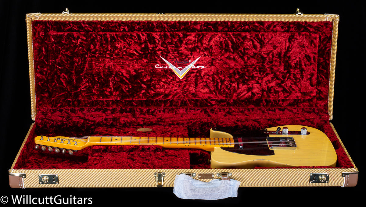 Fender Custom Shop 4/54 Blackguard Tele Blonde Willcutt Limited 57 Soft "V"