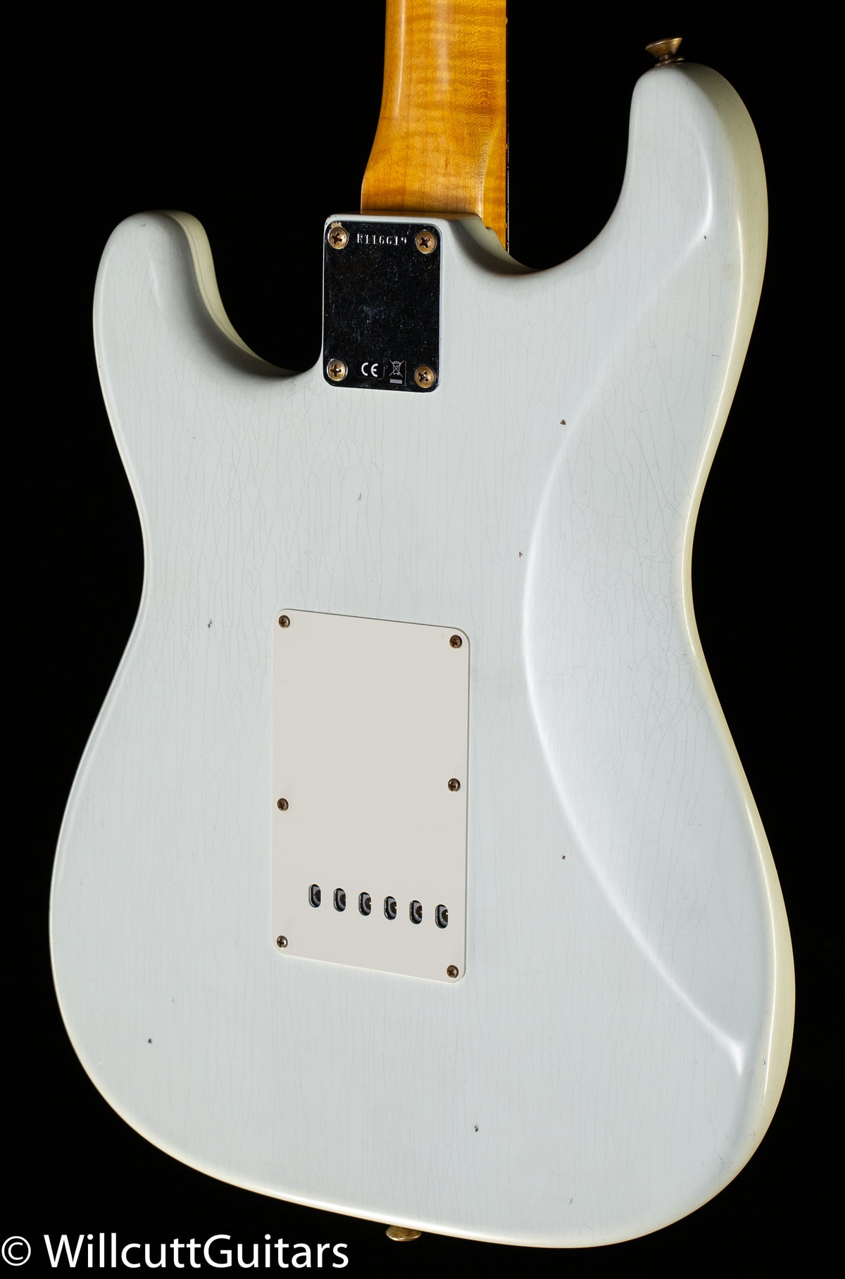 Fender Custom Shop Willcutt True '62 Stratocaster Journeyman Relic Olympic White 57 V
