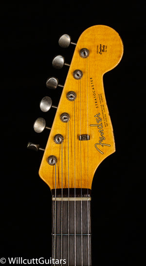 Fender Custom Shop Willcutt True '62 Stratocaster Journeyman Relic Olympic White 57 V