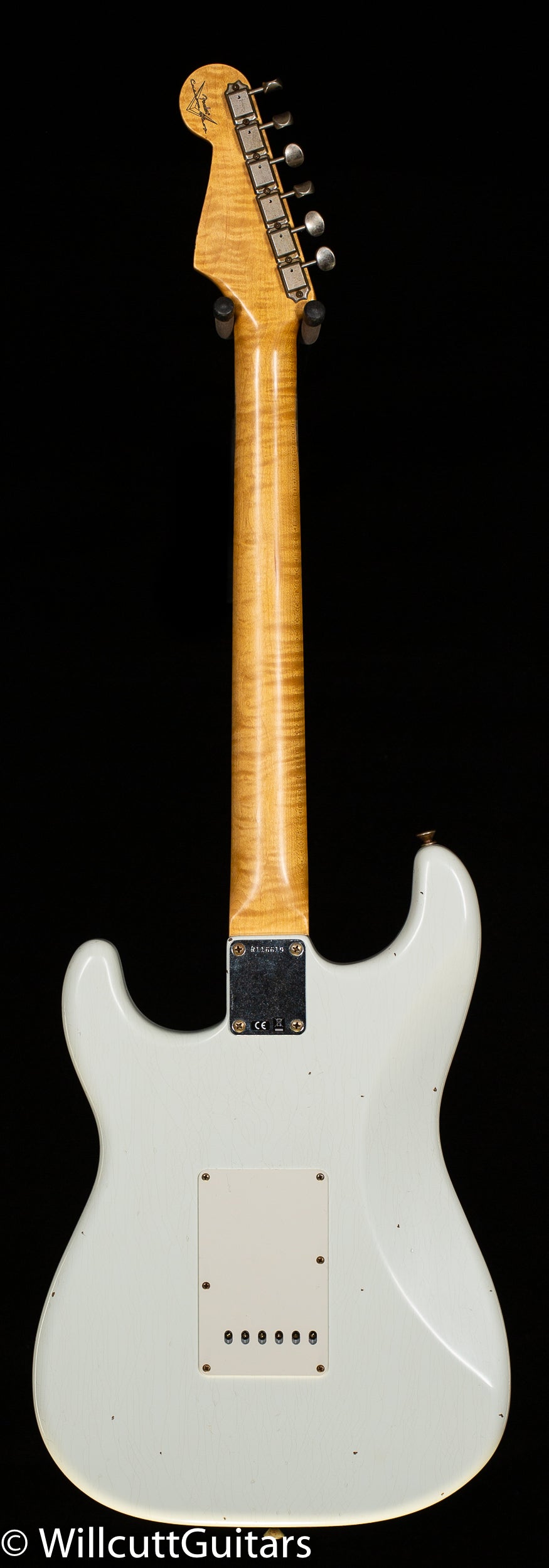 Fender Custom Shop Willcutt True '62 Stratocaster Journeyman Relic Olympic White 60s Oval C