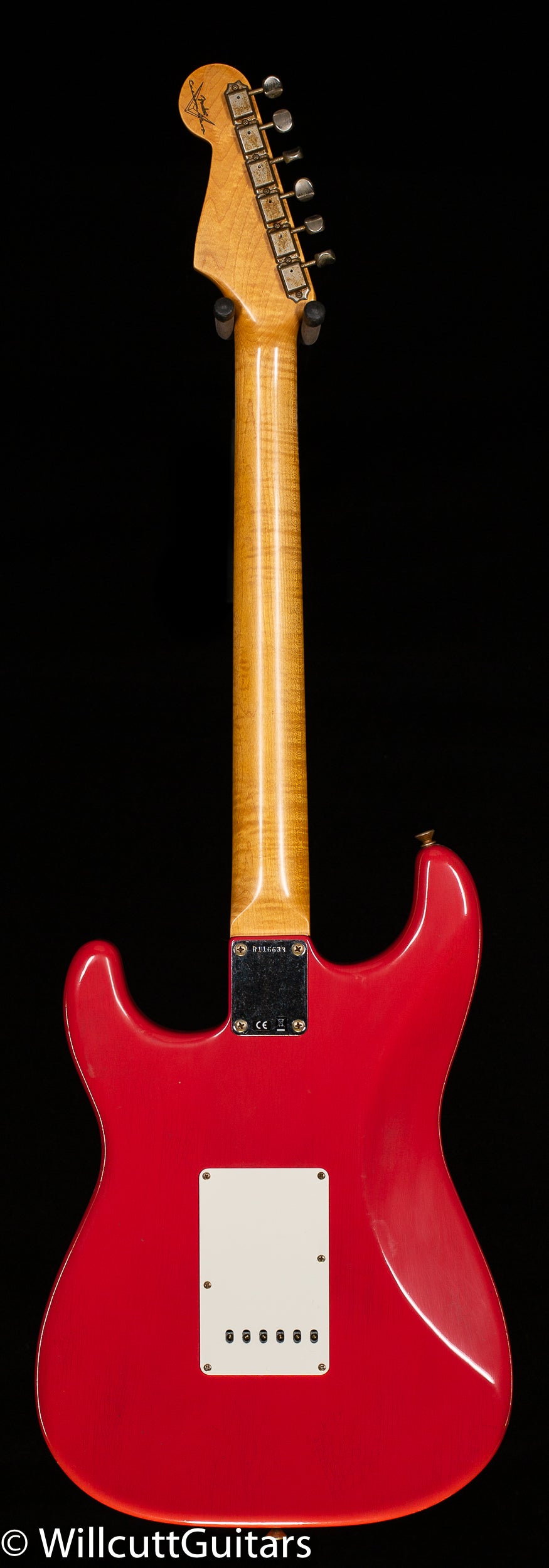 Fender Custom Shop Willcutt True &#39;62 Stratocaster Journeyman Relic Fiesta Red &#39;59 C