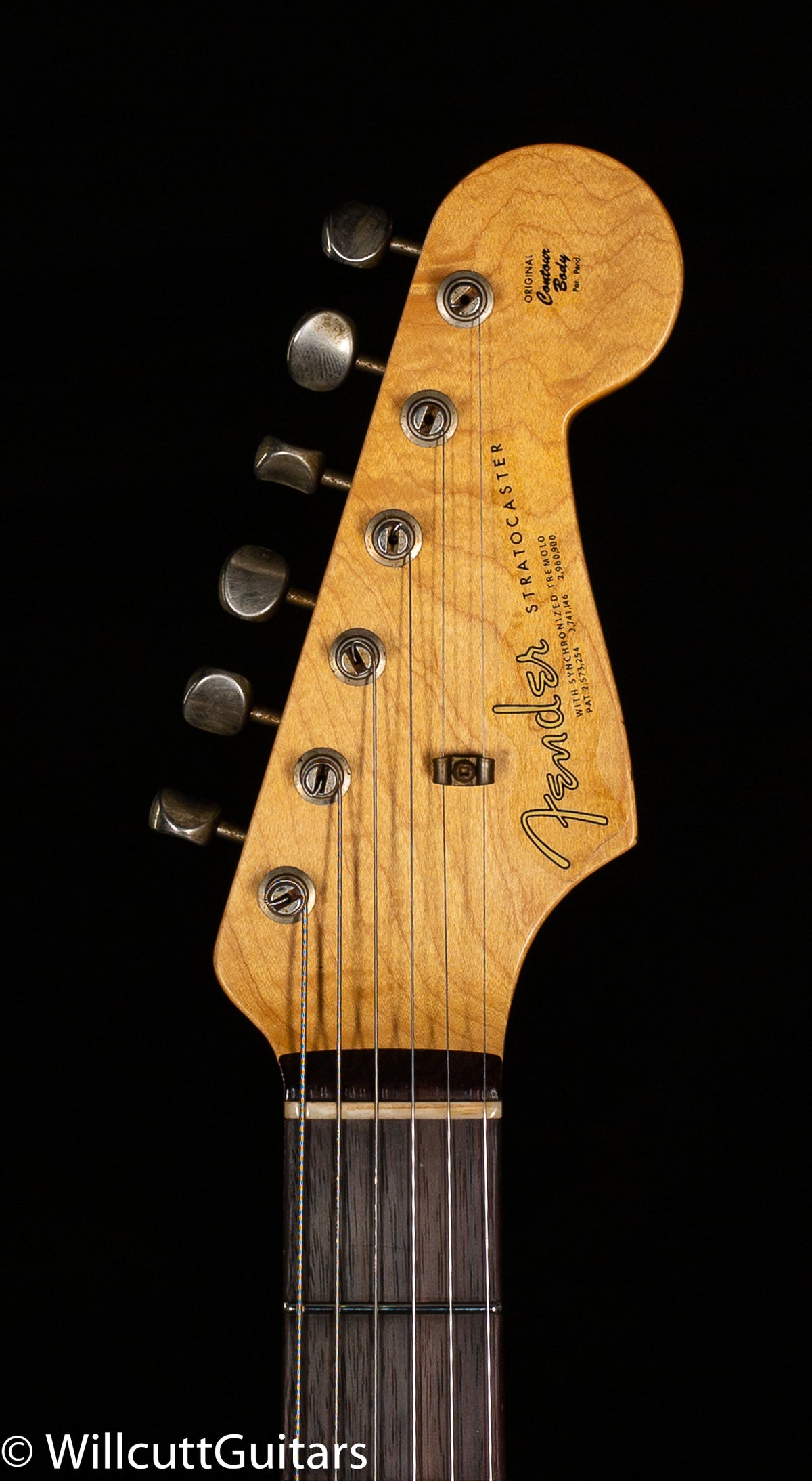 Fender Custom Shop Willcutt True &#39;62 Stratocaster Journeyman Relic Fiesta Red &#39;59 C