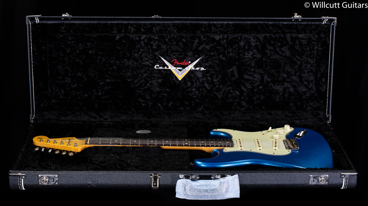 Fender Custom Shop Willcutt True '62 Stratocaster Journeyman Relic Lake Placid Blue Josephina Handwound '59 C