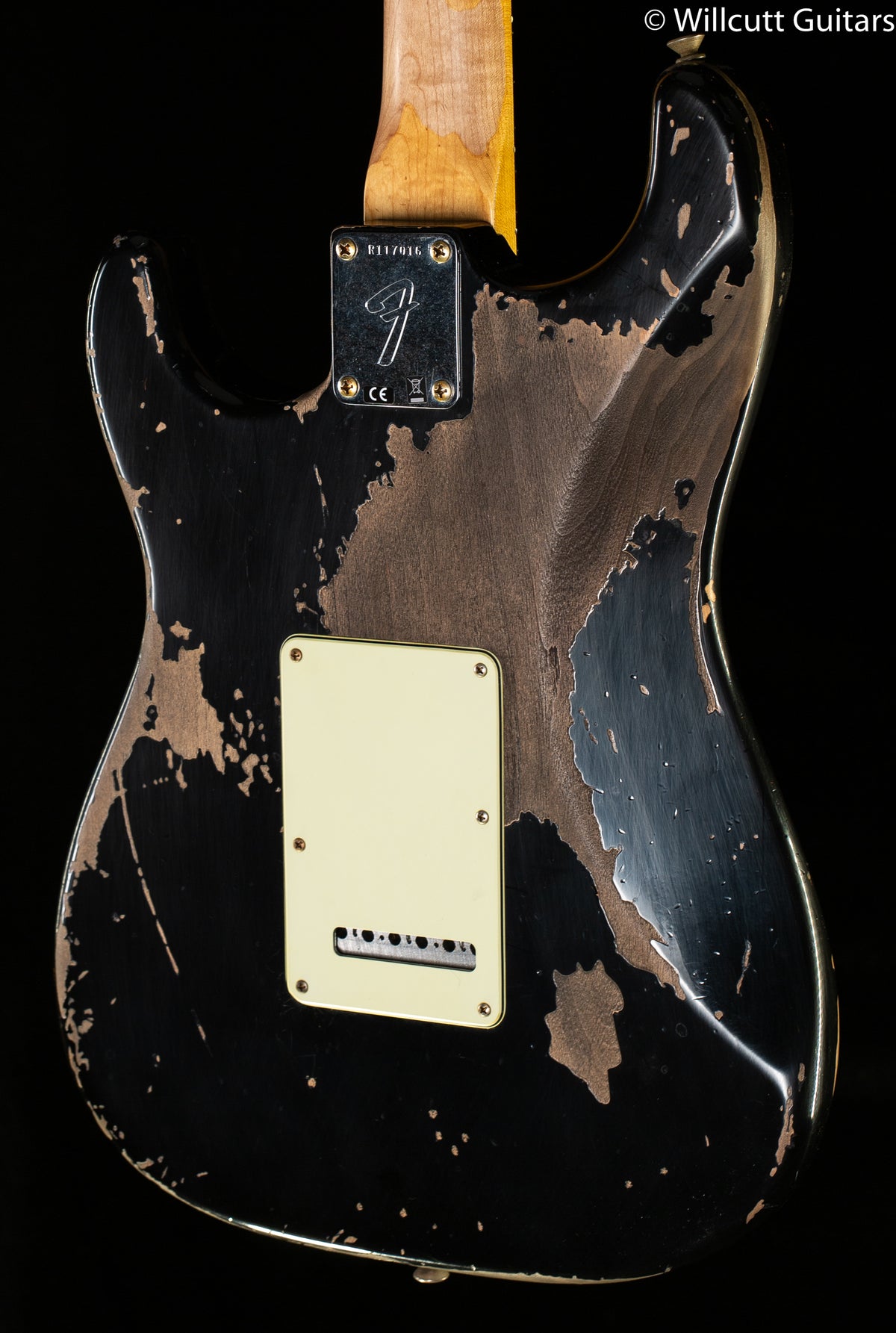 Fender Custom Shop Michael Landau Signature 1968 Relic Stratocaster Round-Laminated Rosewood Black (016)