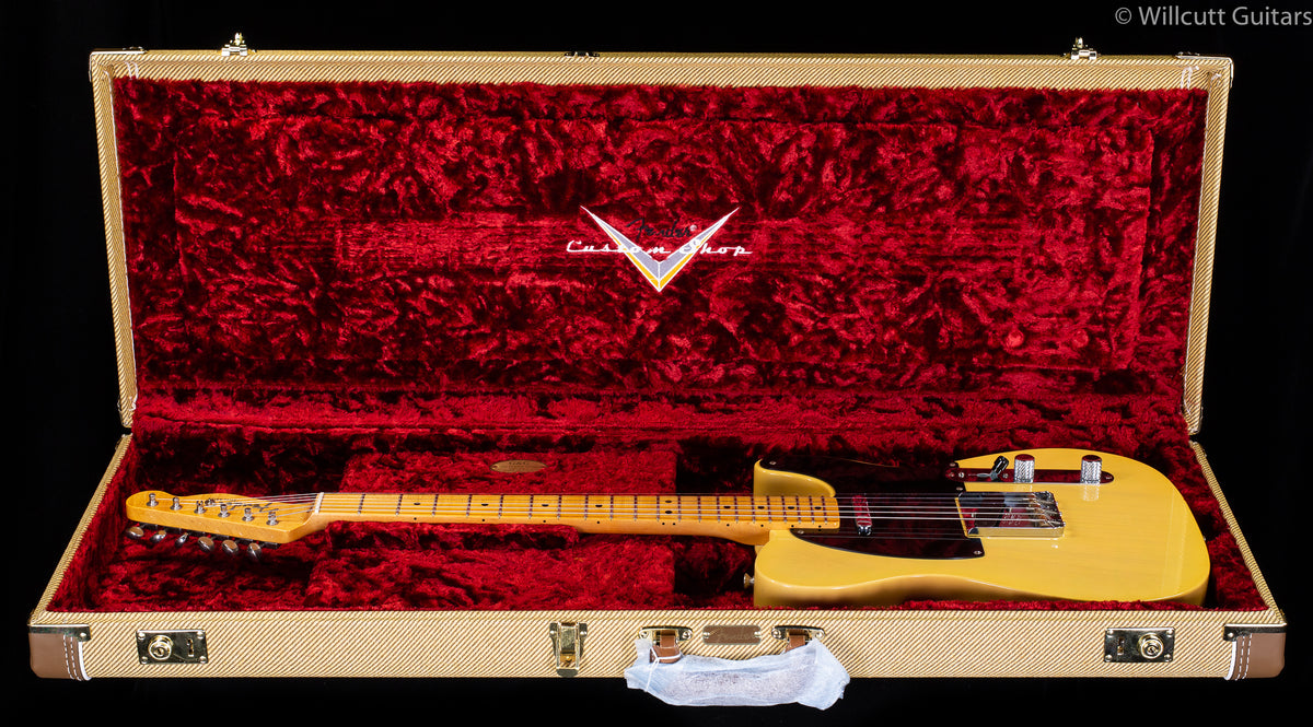 Fender Custom Shop Limited Edition '51 Telecaster DLX Closet Classic Maple Fingerboard Nocaster Blonde