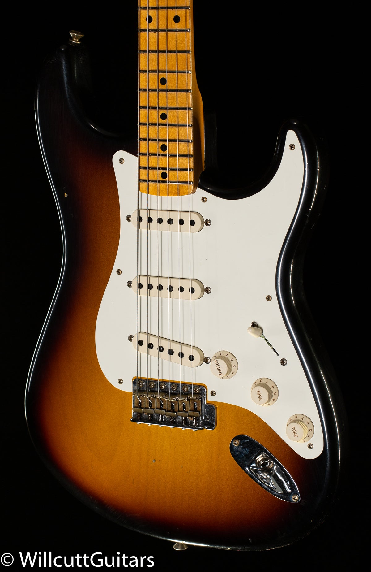 Fender Custom Shop 1957 Stratocaster Journeyman Relic 2-Tone Sunburst (516)