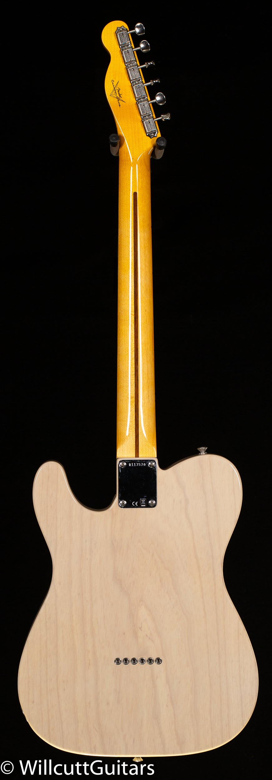 Fender Custom Shop Vintage Custom 1958 Top-Load Telecaster NOS Aged White Blonde (570)