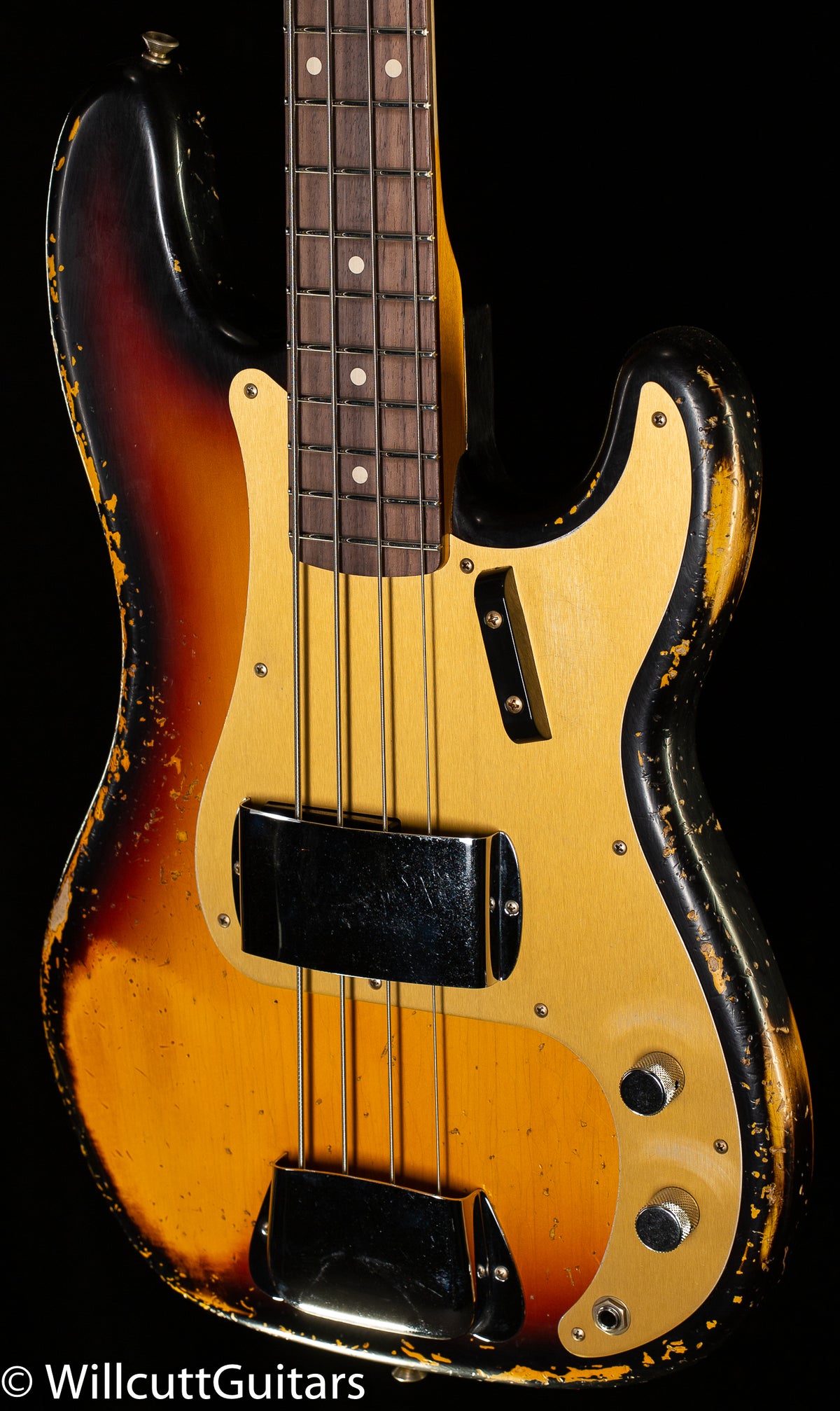 Fender Custom Shop 1959 Precision Bass Heavy Relic 3-Tone Sunburst (791)