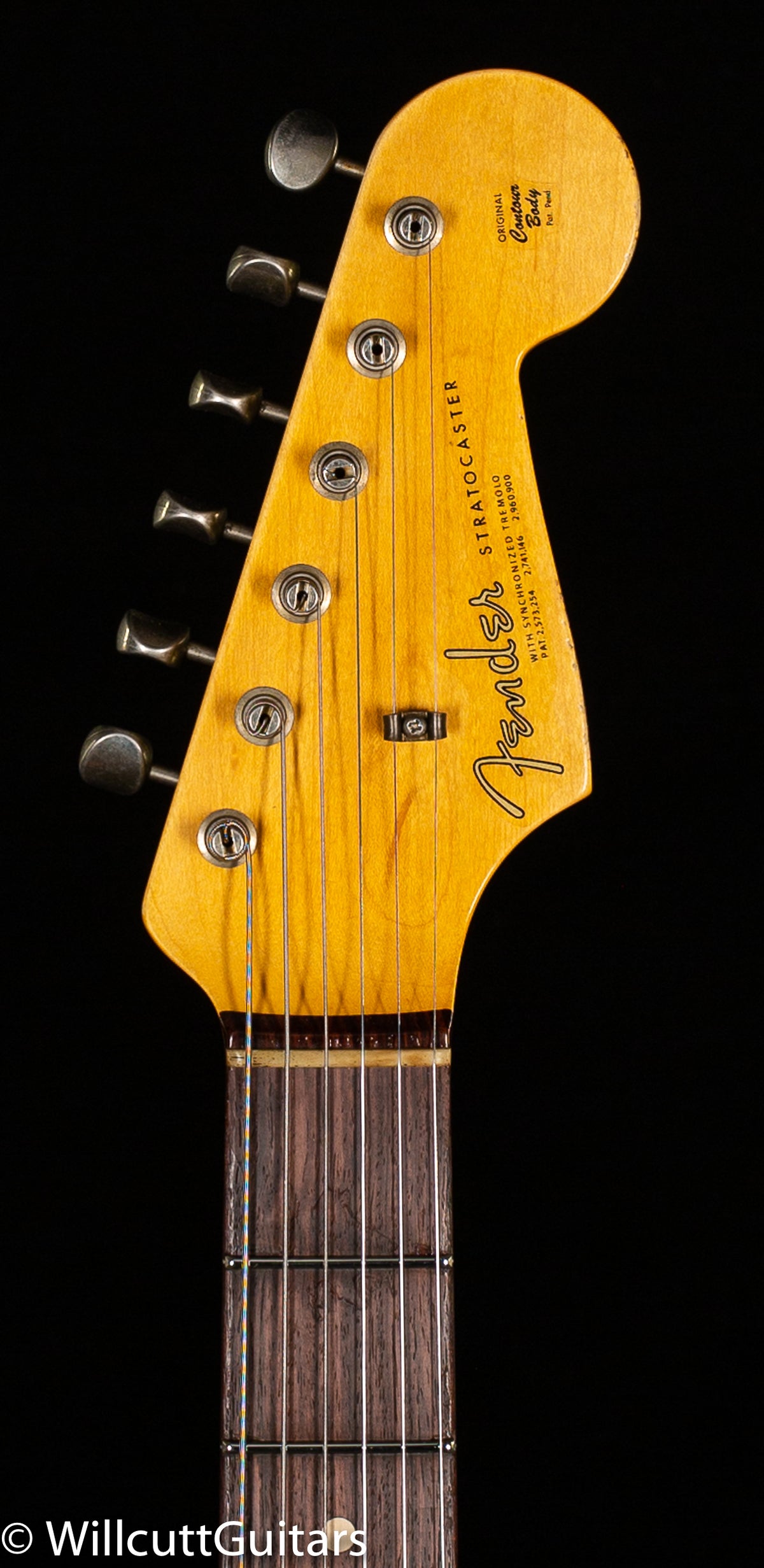 Fender Custom Shop Michael Landau Signature 1963 Stratocaster Round-Laminated Rosewood Fiesta Red over 3-Color Sunburst (824)
