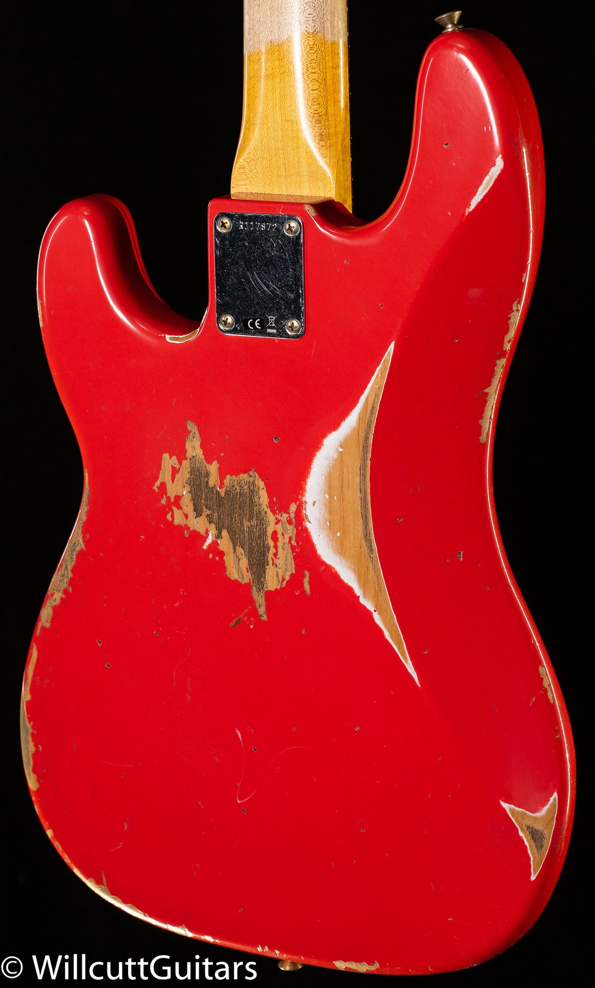 Fender Custom Shop 1959 Precision Bass Heavy Relic Fiesta Red (872)